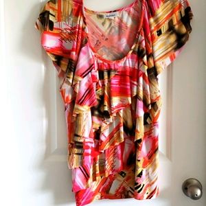 Brannon Ruffled Blouse - Size XL